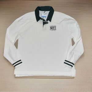 Nike Sportswear Women's Essential Oversized Long-Sleeve W/Embroidered Logo Polo